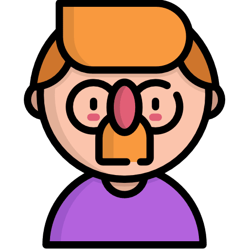 Glasses costume halloween profile icon