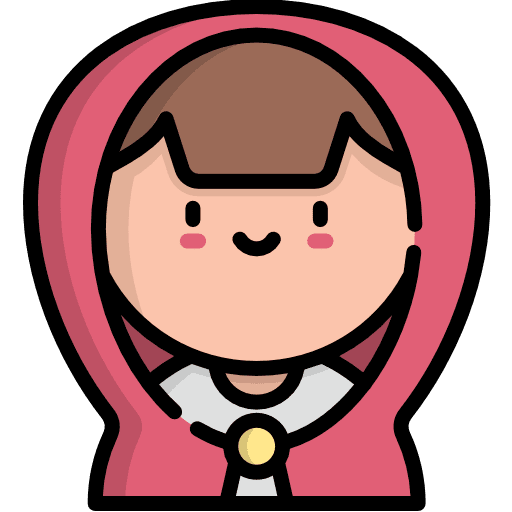 Little red riding hood fantasy avatar legend icon