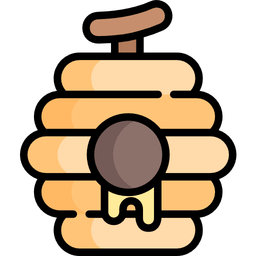 Hive hive healthy food farming and gardening icon