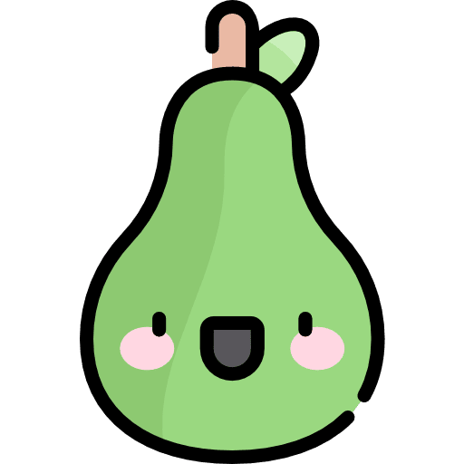 Pear food pear healthy food icon