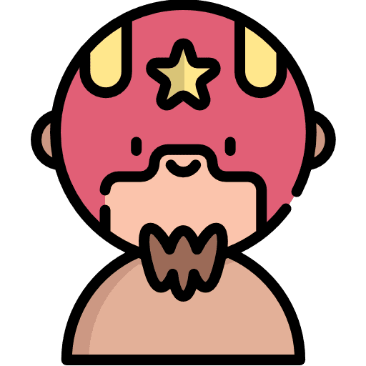 Wrestler boy costume halloween icon