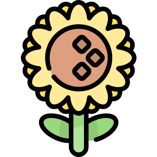 Sunflower botanical flower sunflower icon