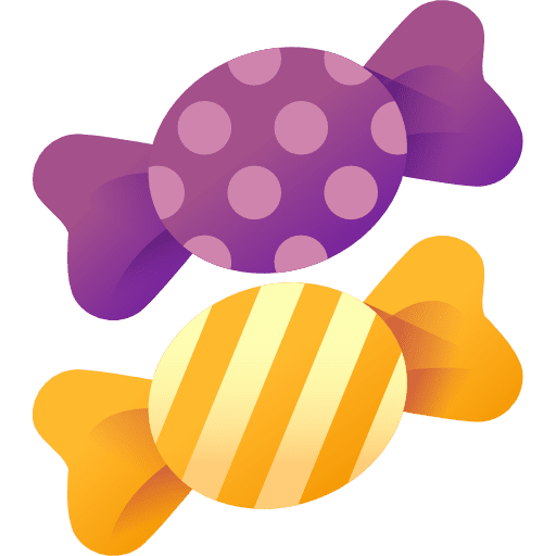 Candies dessert sugar lollies icon