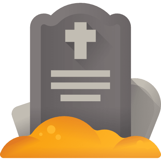 Tombstone tombstone death tomb icon