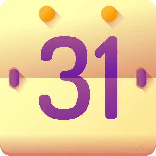 Calendar interface schedule calendars icon