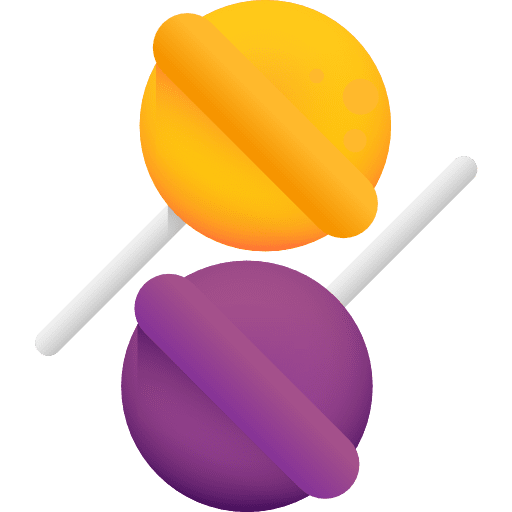 Lollipop dessert candy sweet icon