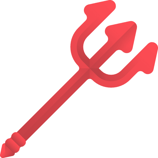 Trident miscellaneous halloween diving icon