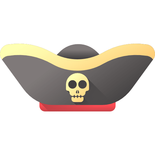 Pirate hat pirate hat costume fashion icon