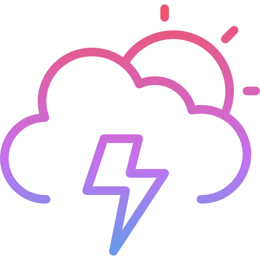 Storm raining rain nature icon