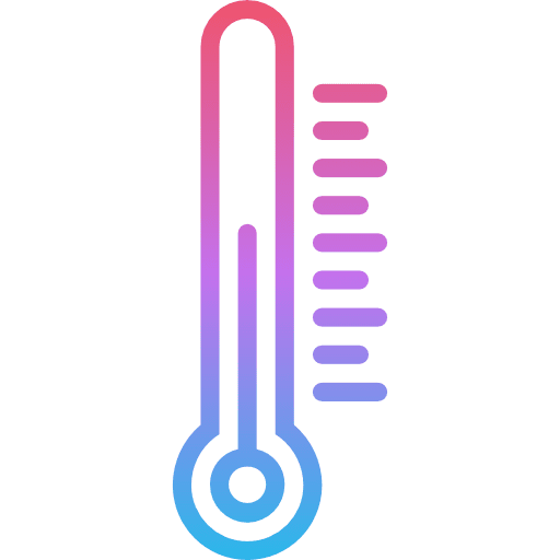 Warm warm temperature mercury icon
