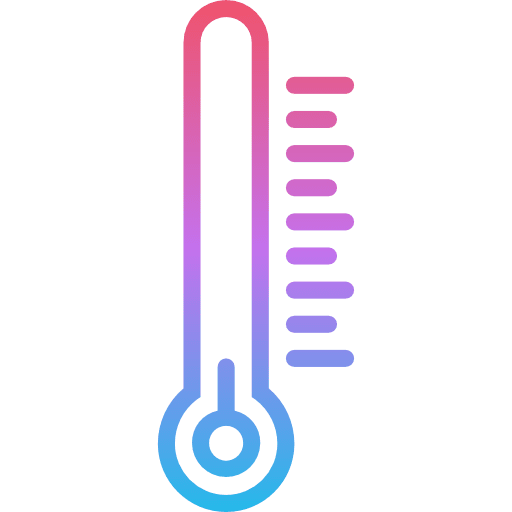 Cold weather celsius frost icon