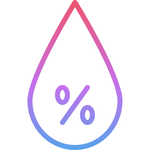 Humidity weather watering rain icon