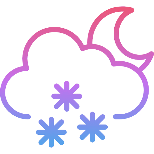 Night moon moon phase star icon