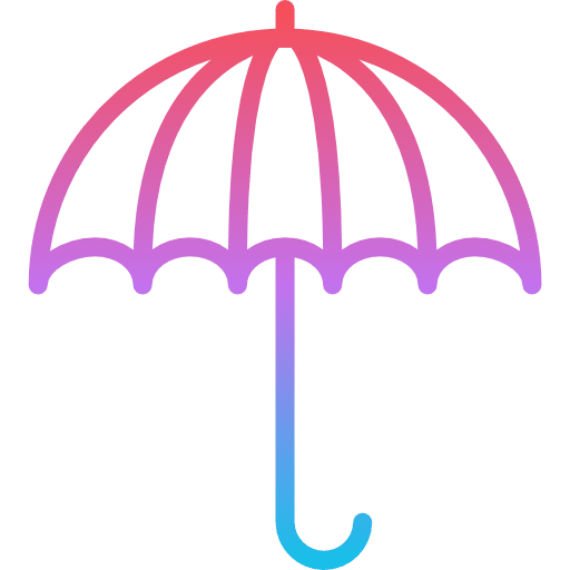 Umbrella rainy umbrella umbrellas icon