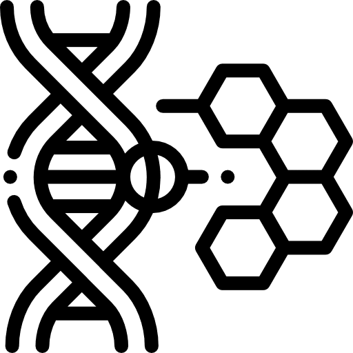 Gene genetic biology dna icon