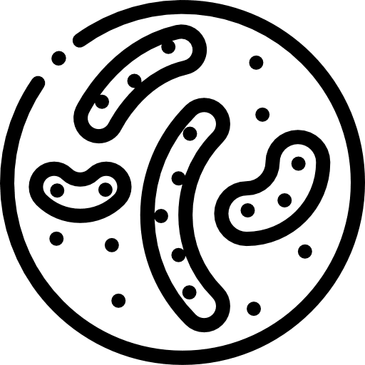 Parasite petri dish scientific science icon