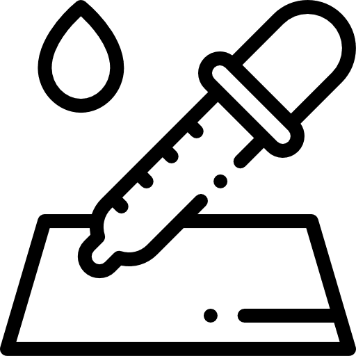 Dropper healthcare and medical medical education icon