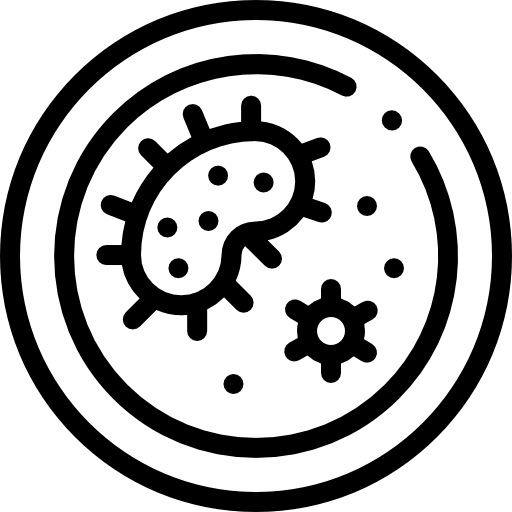 Petri dish equipment science petri dish icon