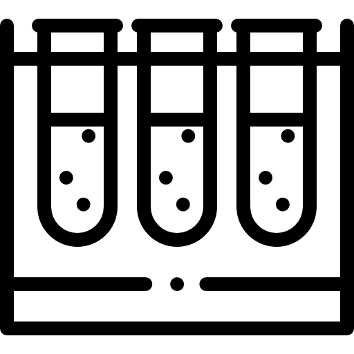 Test tubes chemical science chemistry icon