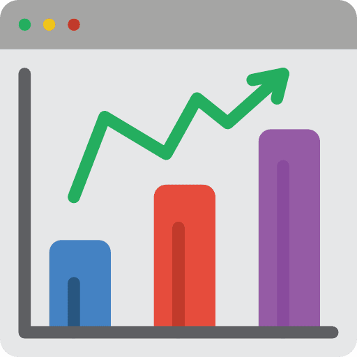 Analytics benefits analytics business icon