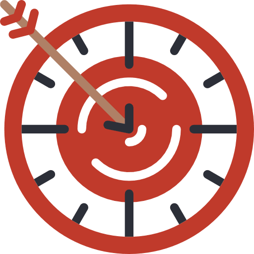 Deadline calendar arrow business and finances icon