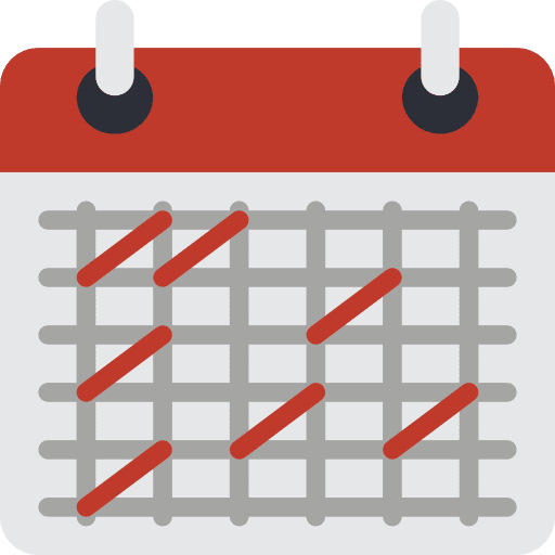 Schedule time calendars date icon