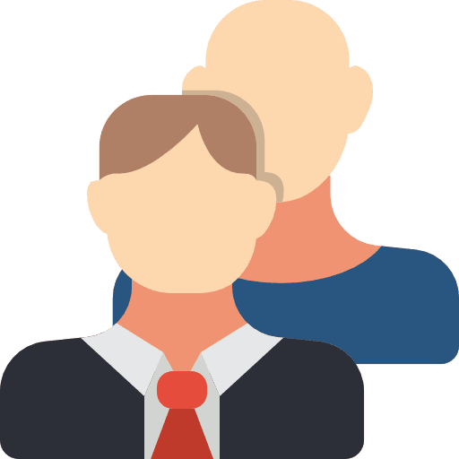 Team business and finance seo and web user icon