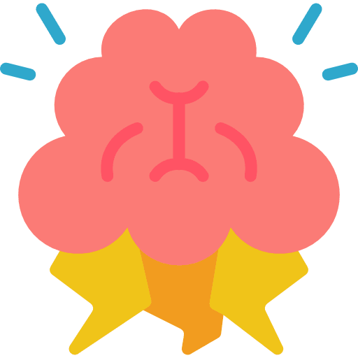 Brainstorm business and finance strategy brainstorming icon