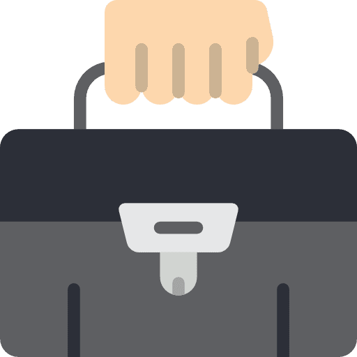 Briefcase business case briefcase icon