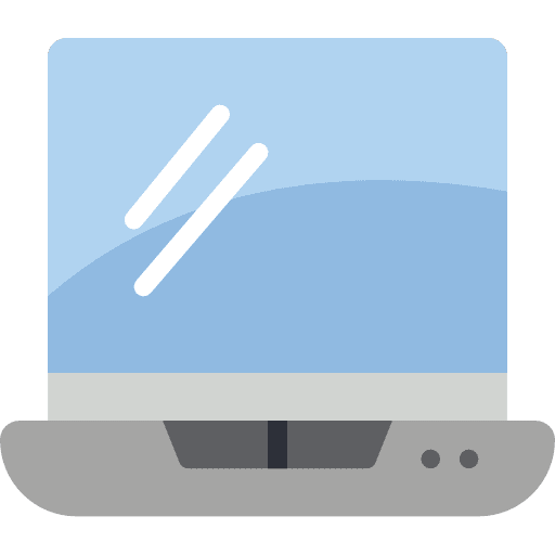 Laptop technology electronics electronic icon