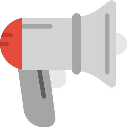 Speaker loud speaker advertising icon