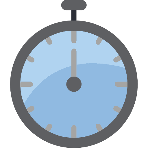Stopwatch tools and utensils chronometer timer icon