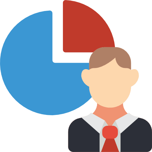 Presentation business and finance chart business icon