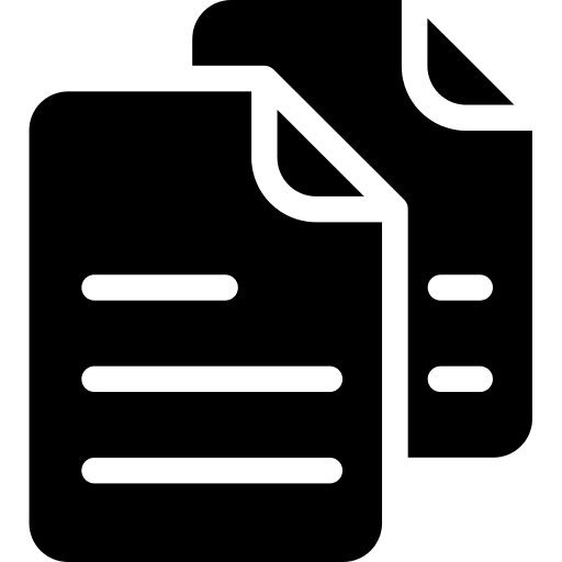 Archives file documents sheet icon