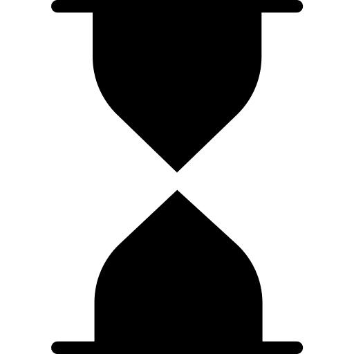 Sand clock sand coins waiting icon