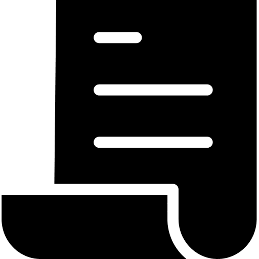 Archive multimedia file text lines icon