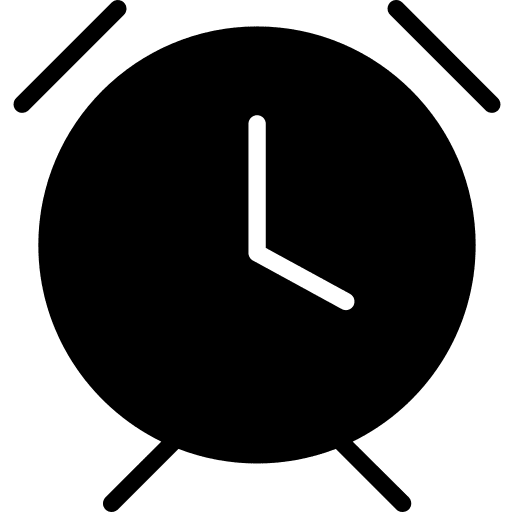 Clock alarm clock miscellaneous clock icon