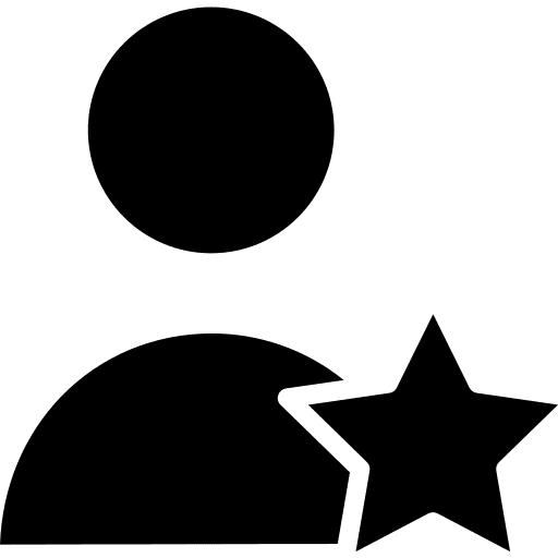 User celebrity possibility victory icon