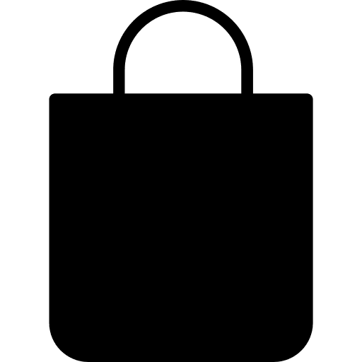 Bag supermarket shopper commerce icon