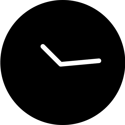 Wall clock clock watch idle icon