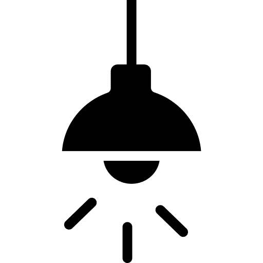 Lamp technology furniture and household furniture icon