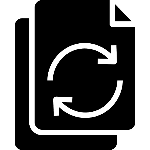 Recycle recycled paper recycle interface icon