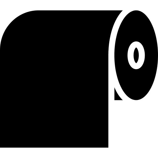 Tissue roll tissue paper bathroom toilet icon