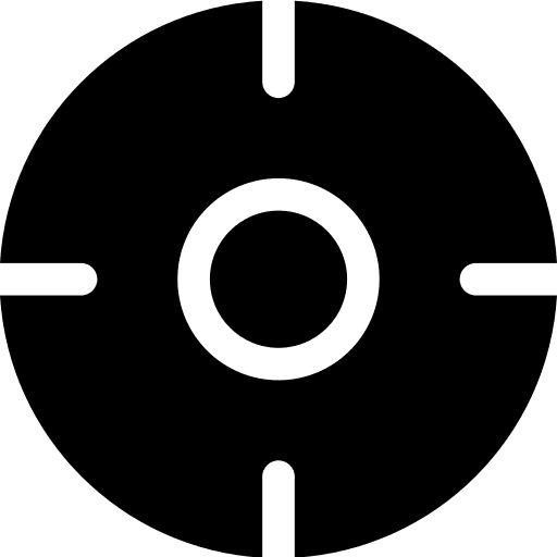 Aim objective target weapons icon