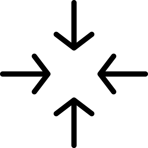 Compress compressed compress geometrical icon