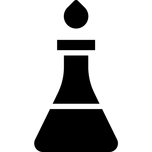 Flask chemistry flasks liquid icon