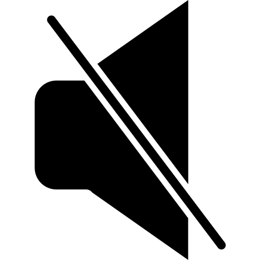 Mute multimedia option speaker mute icon