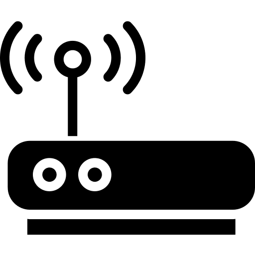 Router connectivity computer wifi signal icon