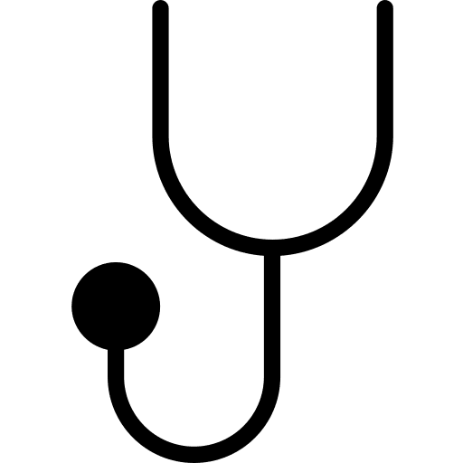 Stethoscope medical equipment doctor stethoscope icon