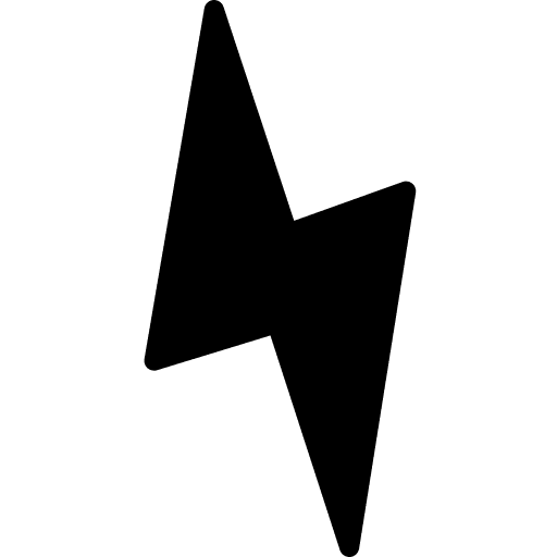 Thunder thunder lightning flash icon
